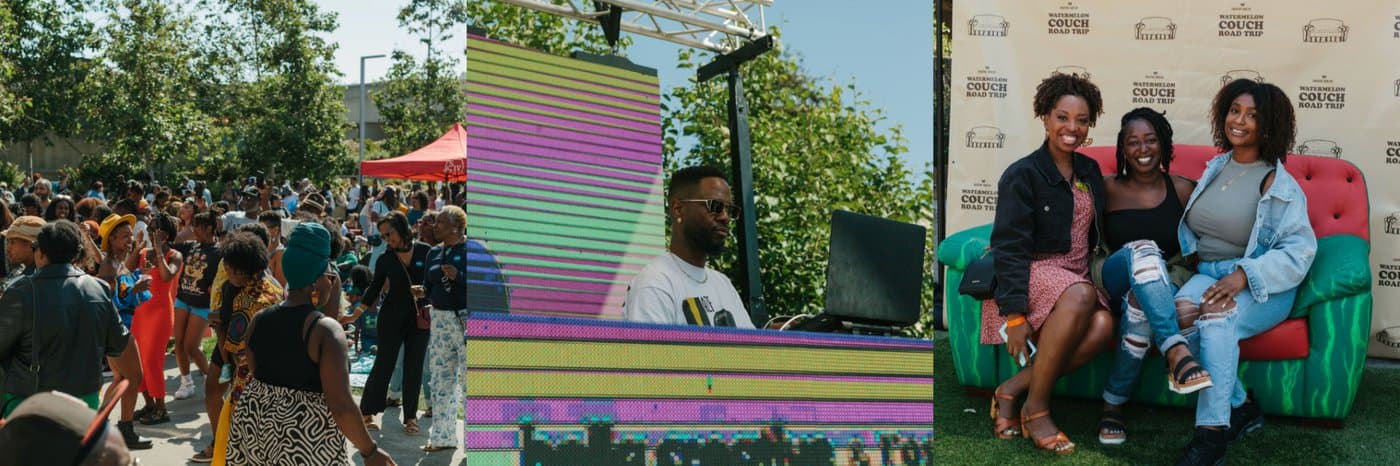 Outdoor festival