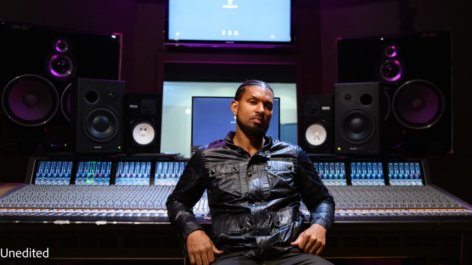 Bosko Kante in the studio
